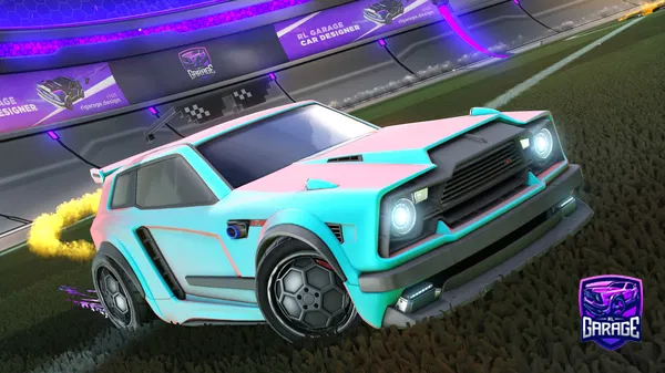 A Rocket League car design from OctaneOEM
