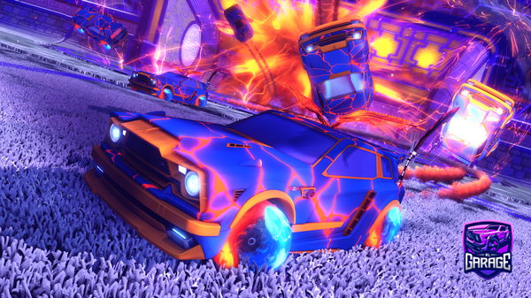 A Rocket League car design from Sprix