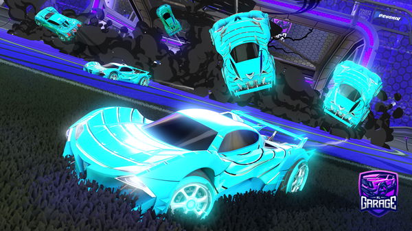 A Rocket League car design from tyguy5