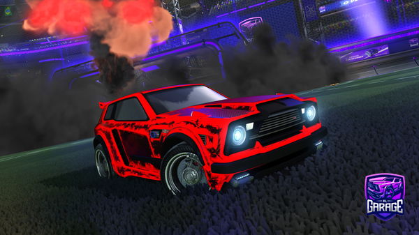 A Rocket League car design from Haid590