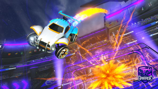 A Rocket League car design from MysTK13