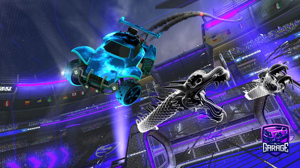 A Rocket League car design from DUDEisback