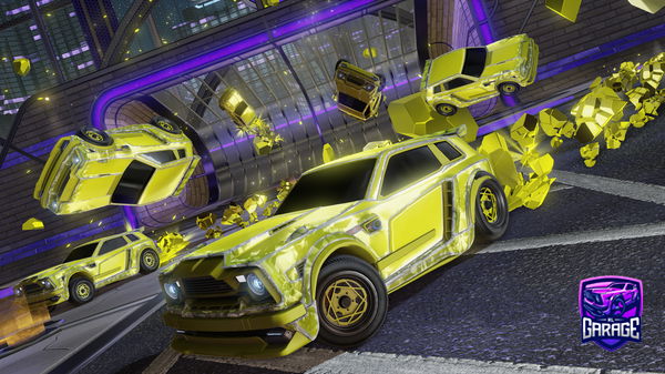 A Rocket League car design from Xbox_ID_mcnaosstyle76