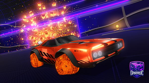 A Rocket League car design from Elvis3246