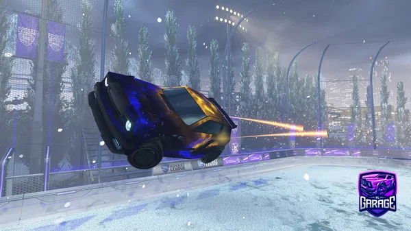 A Rocket League car design from BLZ_Aura