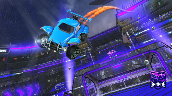 A Rocket League car design from Handheldcat