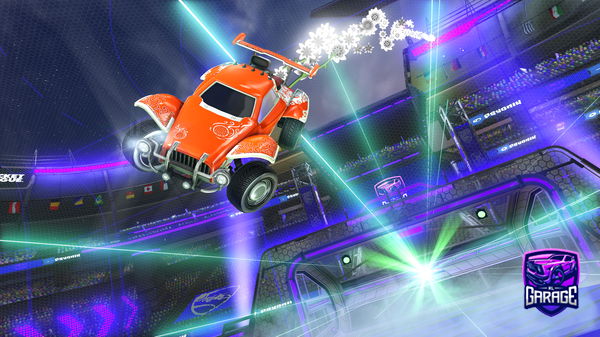 A Rocket League car design from Milly_