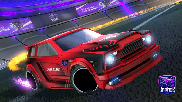 A Rocket League car design from bigBodyc2r