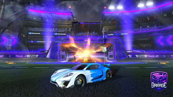 A Rocket League car design from XD_AFAD