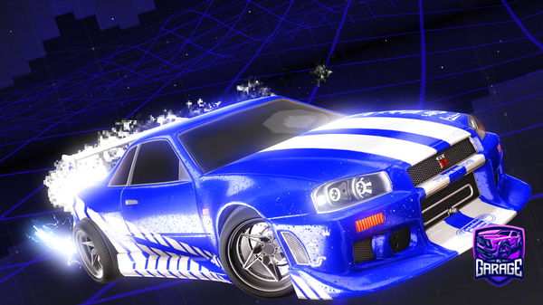 A Rocket League car design from TTrl