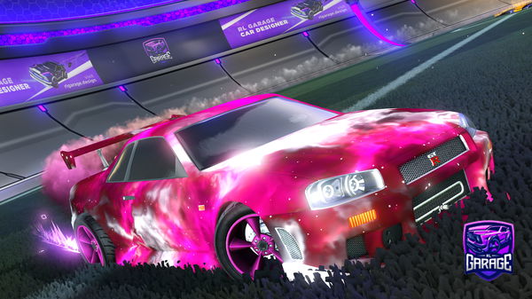 A Rocket League car design from Open_TO_Offers