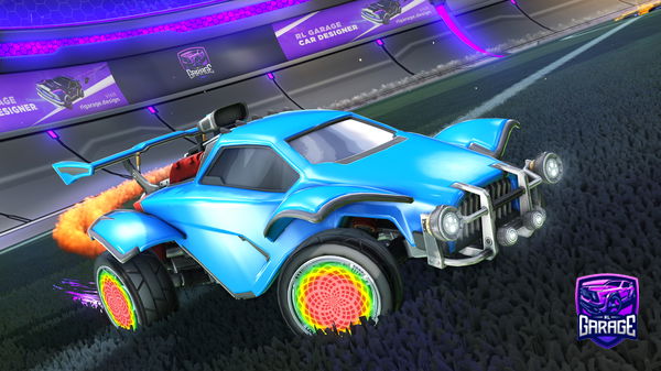 A Rocket League car design from Hokuspokus_