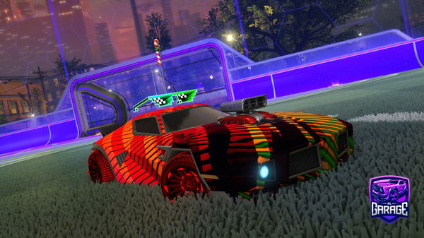 A Rocket League car design from DudleyM89