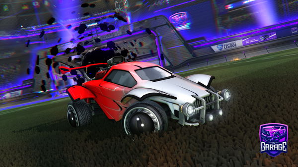 A Rocket League car design from JackpotFrostbite