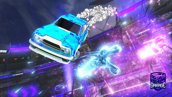 A Rocket League car design from LemonRabbit