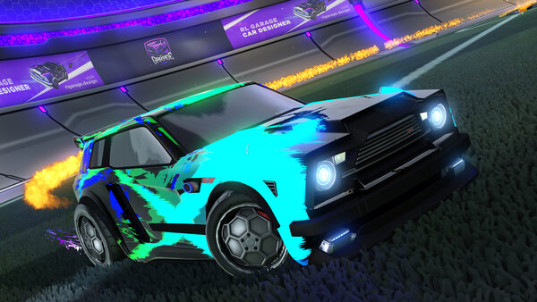 A Rocket League car design from Yasso-31-boy