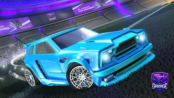 A Rocket League car design from Road_To_TTW_Octane
