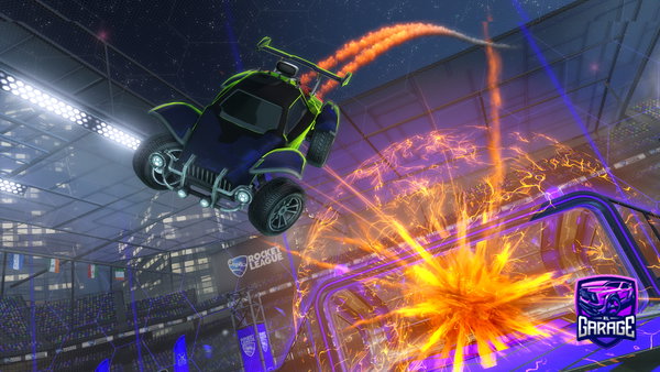 A Rocket League car design from VelaNovas