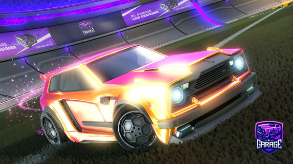 A Rocket League car design from firezord265