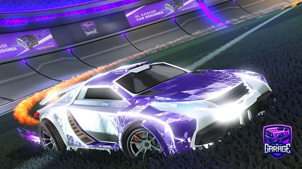 A Rocket League car design from M4GMaR