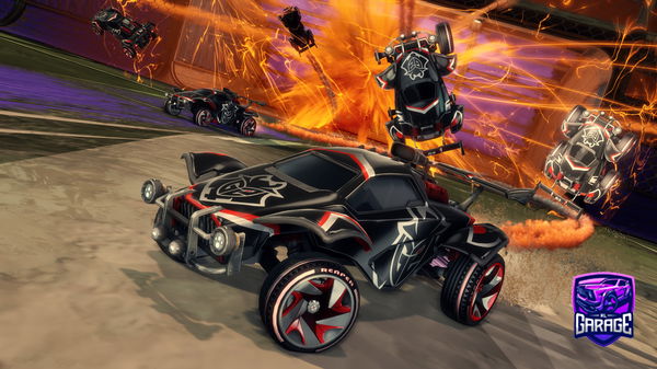 A Rocket League car design from Fornal
