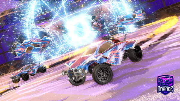 A Rocket League car design from Skaryie