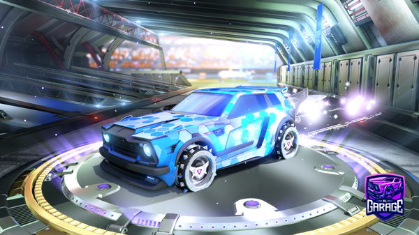 A Rocket League car design from 3DV1N1152