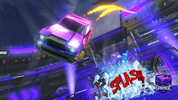 A Rocket League car design from JJRedBlade78