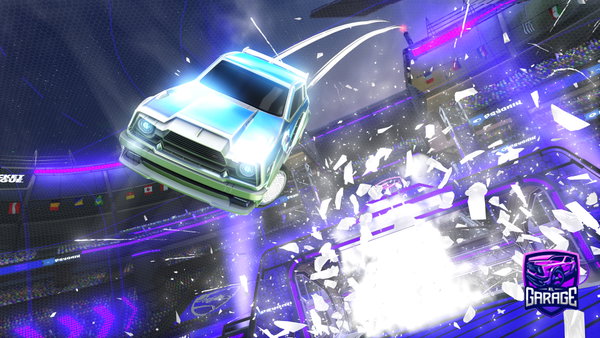 A Rocket League car design from juminoro