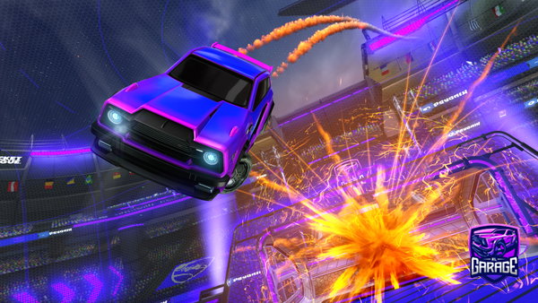 A Rocket League car design from Laschwappen2