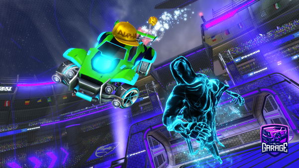 A Rocket League car design from lexa_du47