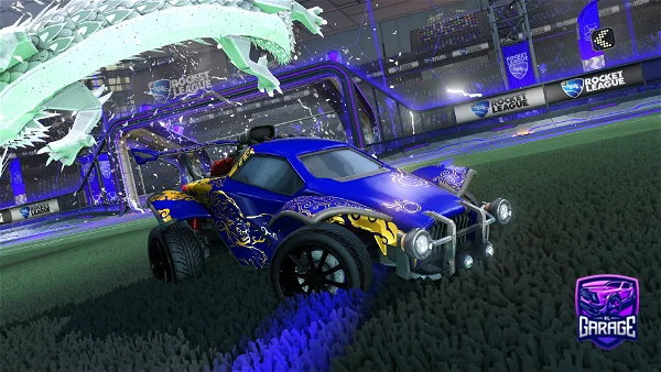A Rocket League car design from Skizzly