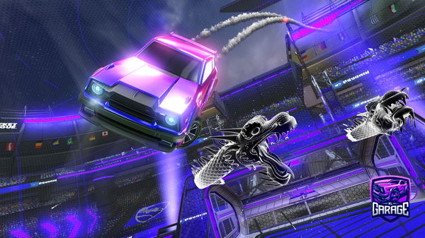 A Rocket League car design from MacKato31