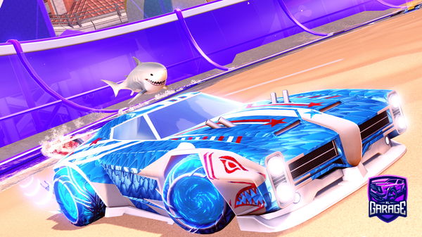 A Rocket League car design from GorTheGodd