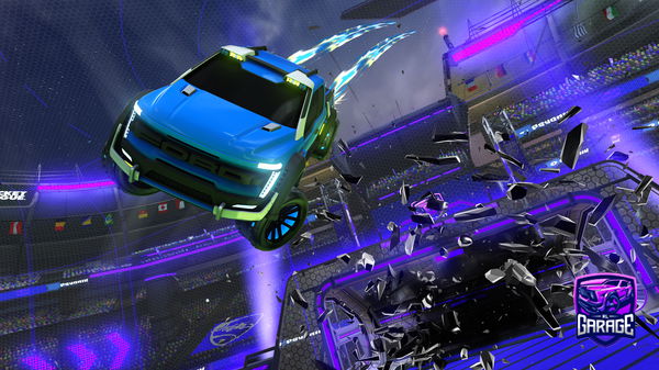 A Rocket League car design from XxHamzagamerxX95