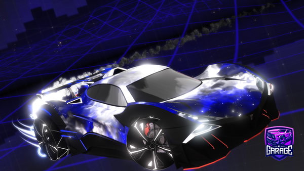 A Rocket League car design from Night_owl_tino