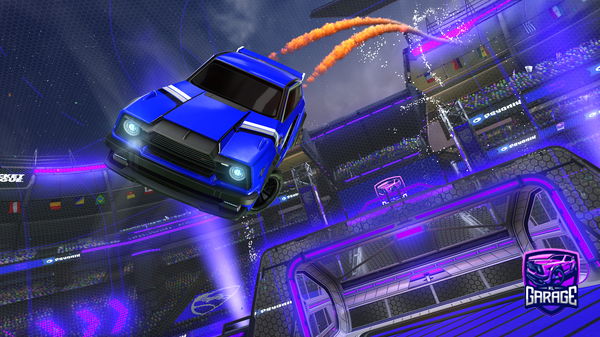 A Rocket League car design from Dxriaaan