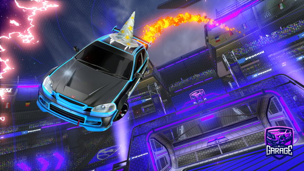 A Rocket League car design from BrolaireSolaire