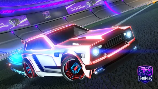 A Rocket League car design from Solomonshroff