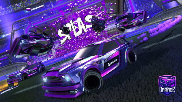 A Rocket League car design from GreenNinjaloyed