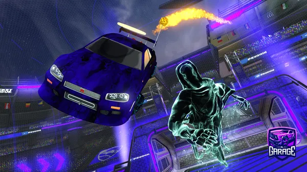 A Rocket League car design from vxvy