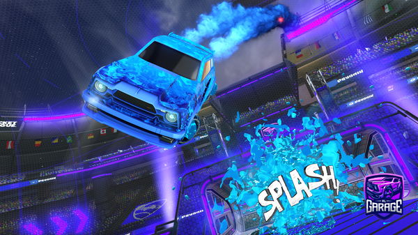 A Rocket League car design from D7DDDDY