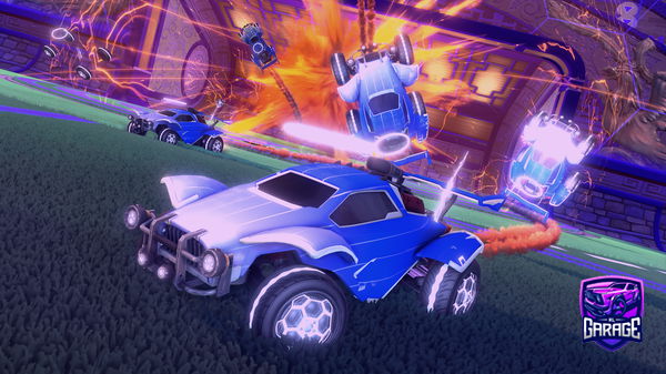 A Rocket League car design from Tiger_009_