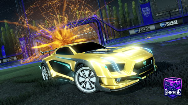 A Rocket League car design from mcruzatsaez