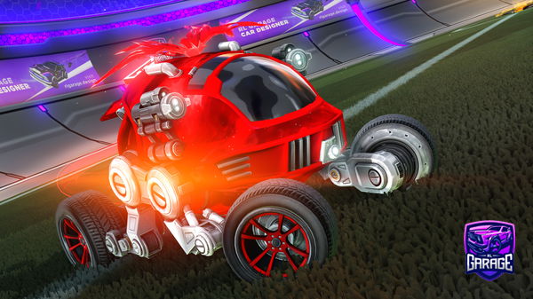 A Rocket League car design from Bumbershoot