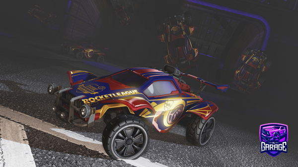 A Rocket League car design from Spaghetticode05