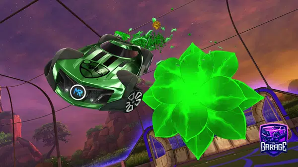 A Rocket League car design from Ripperatschool