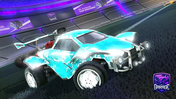 A Rocket League car design from SpeedStrikerX