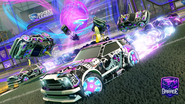 A Rocket League car design from Idkto