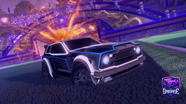 A Rocket League car design from Naruto__3K